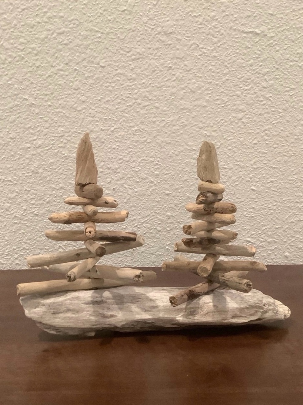 Driftwood Art , Driftwood Trees, Driftwood Christmas Trees Decoration